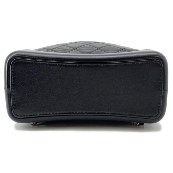 CHANEL Gabriel Do Backpack Aged Calf Leather Black A94485 - Picture 3 of 13